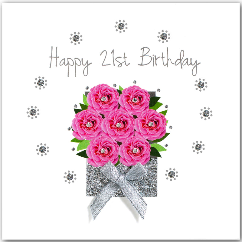 18th Birthday Cake Pink - N1749