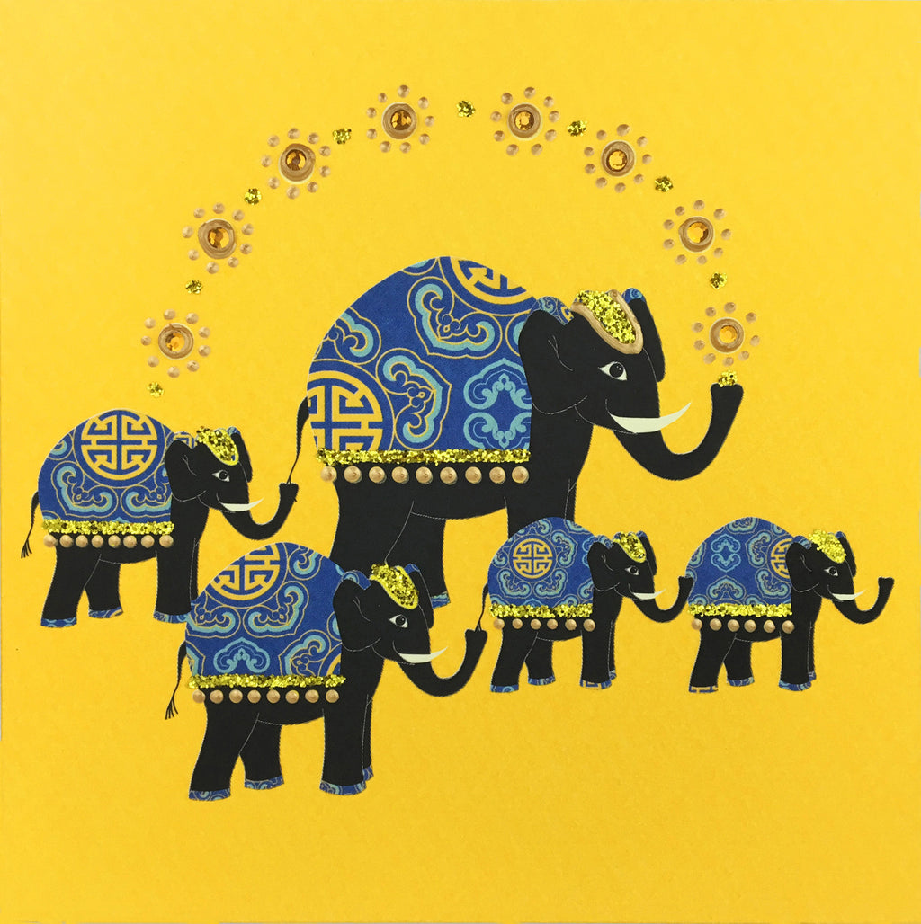 Elephants Parade - N1658 (Pack of 5)
