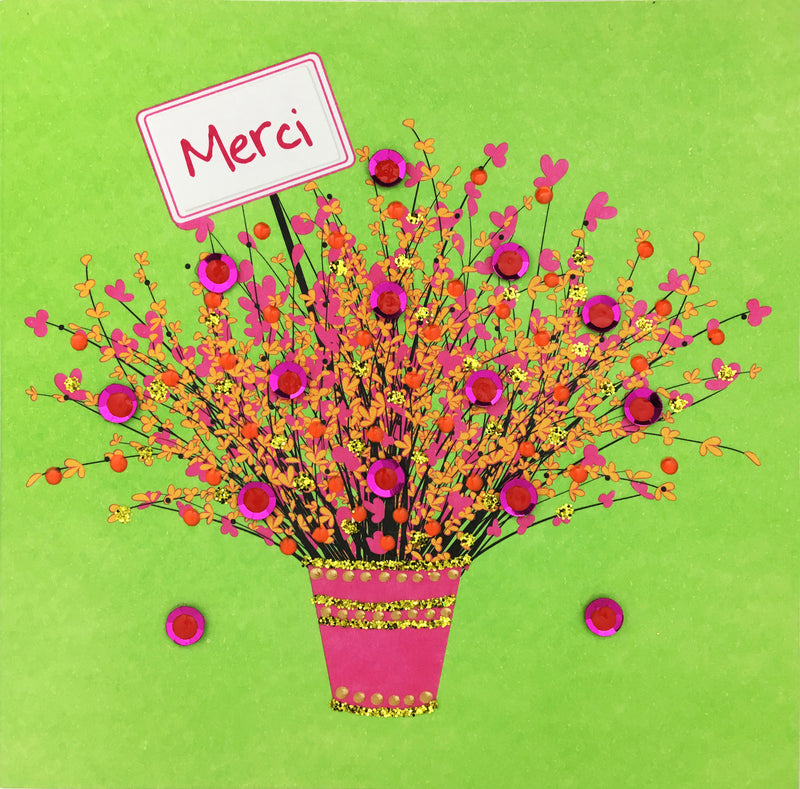 Merci Flowers - N1661-1 (Pack of 5)