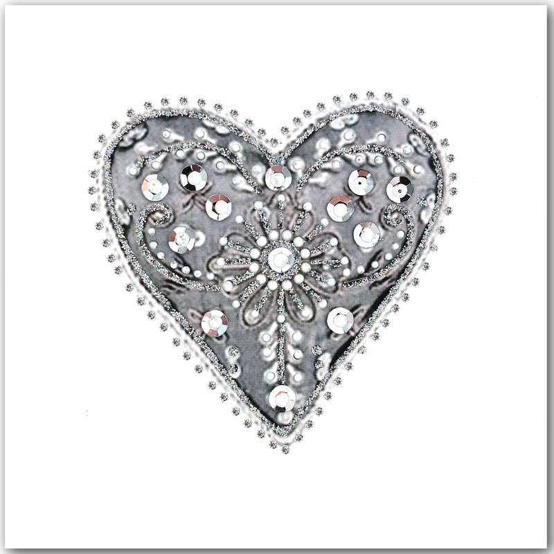 Lace Heart - N1864 (Pack of 5)
