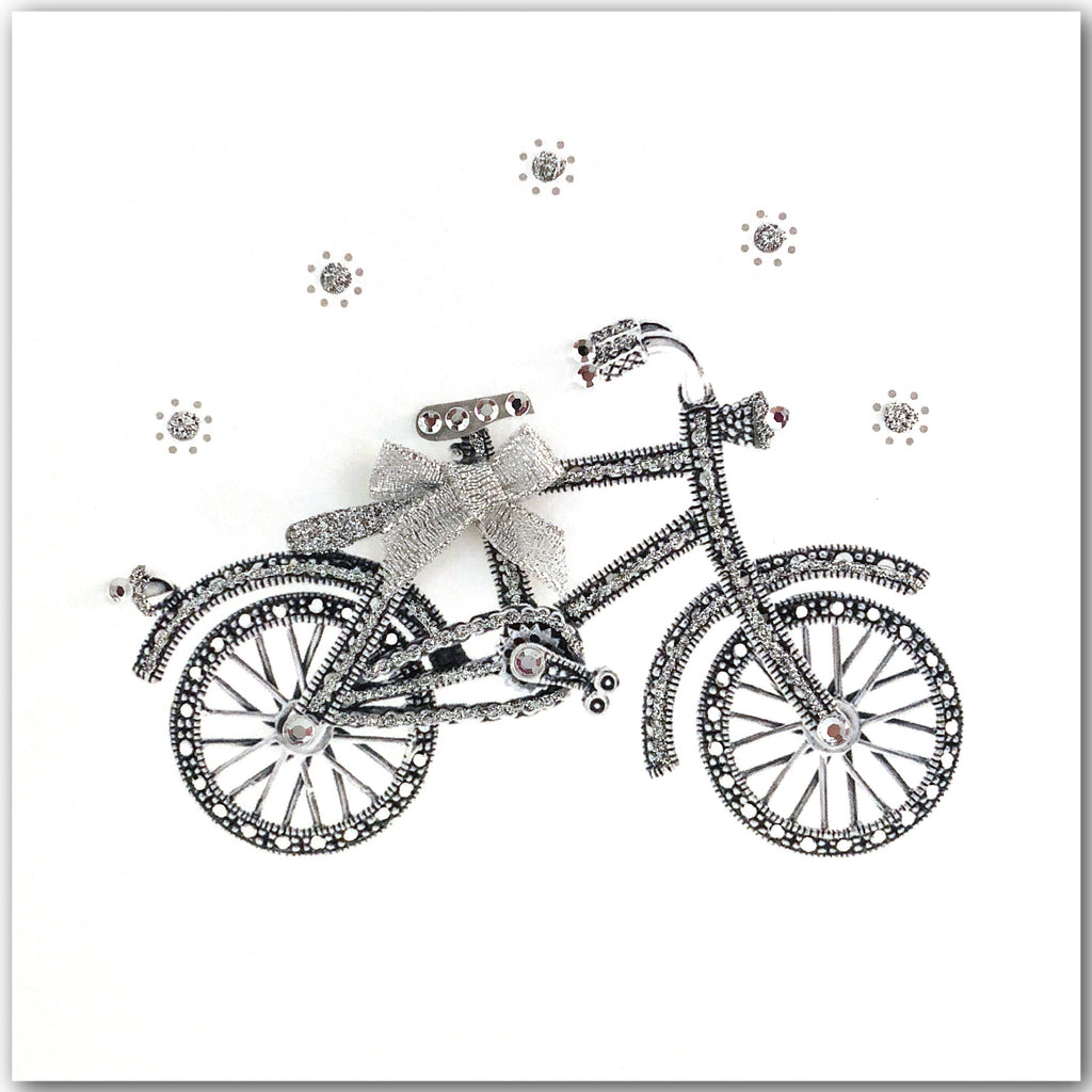 Silver Bicycle - N1766
