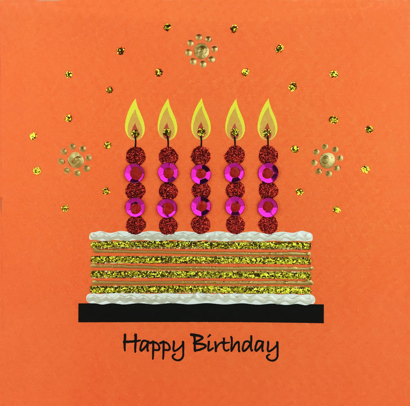 Birthday Cake - N1267 (Pack of 5)