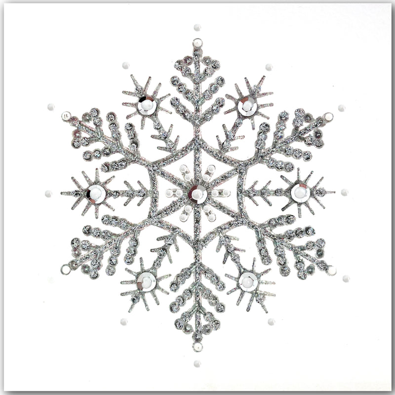 Silver Snowflake - N1624 (Pack of 5)