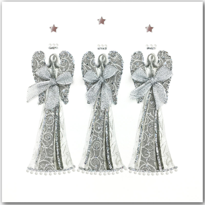 Silver Nativity - N1635 (Pack of 5)