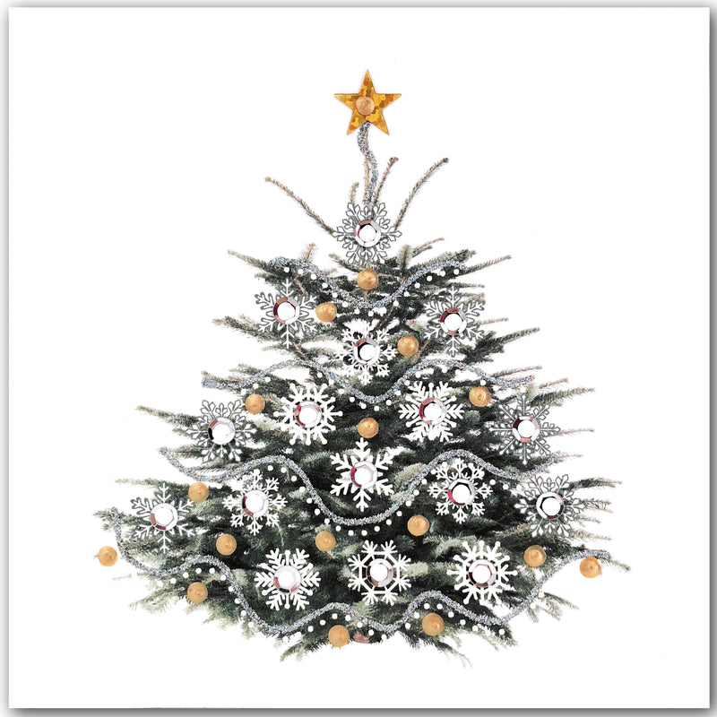 Festive Christmas Tree - N1770 (Pack of 5)