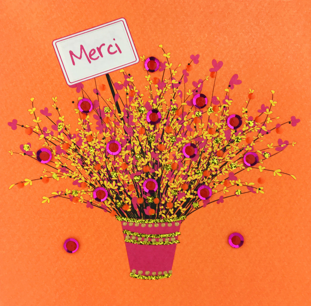 Merci Flowers - N1661-1 (Pack of 5)