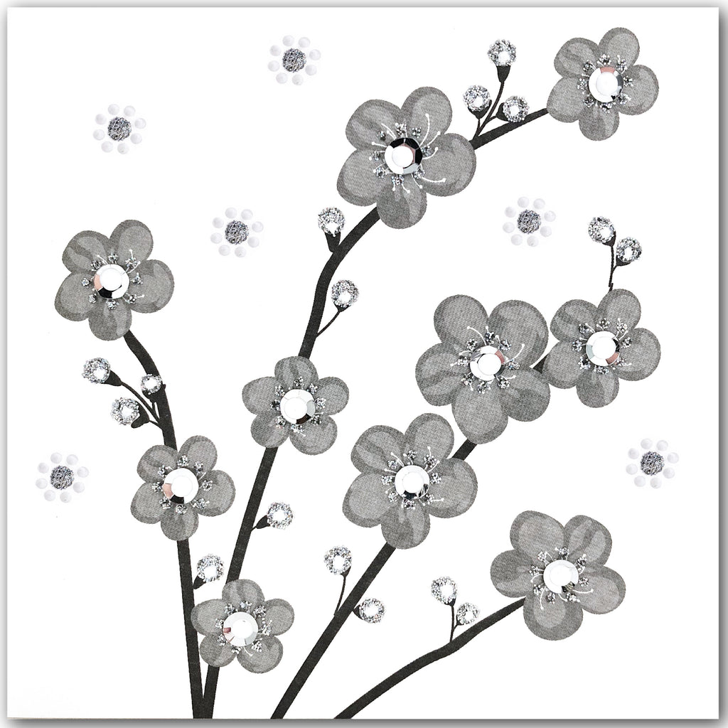 Silver Cherry Blossom - N1611