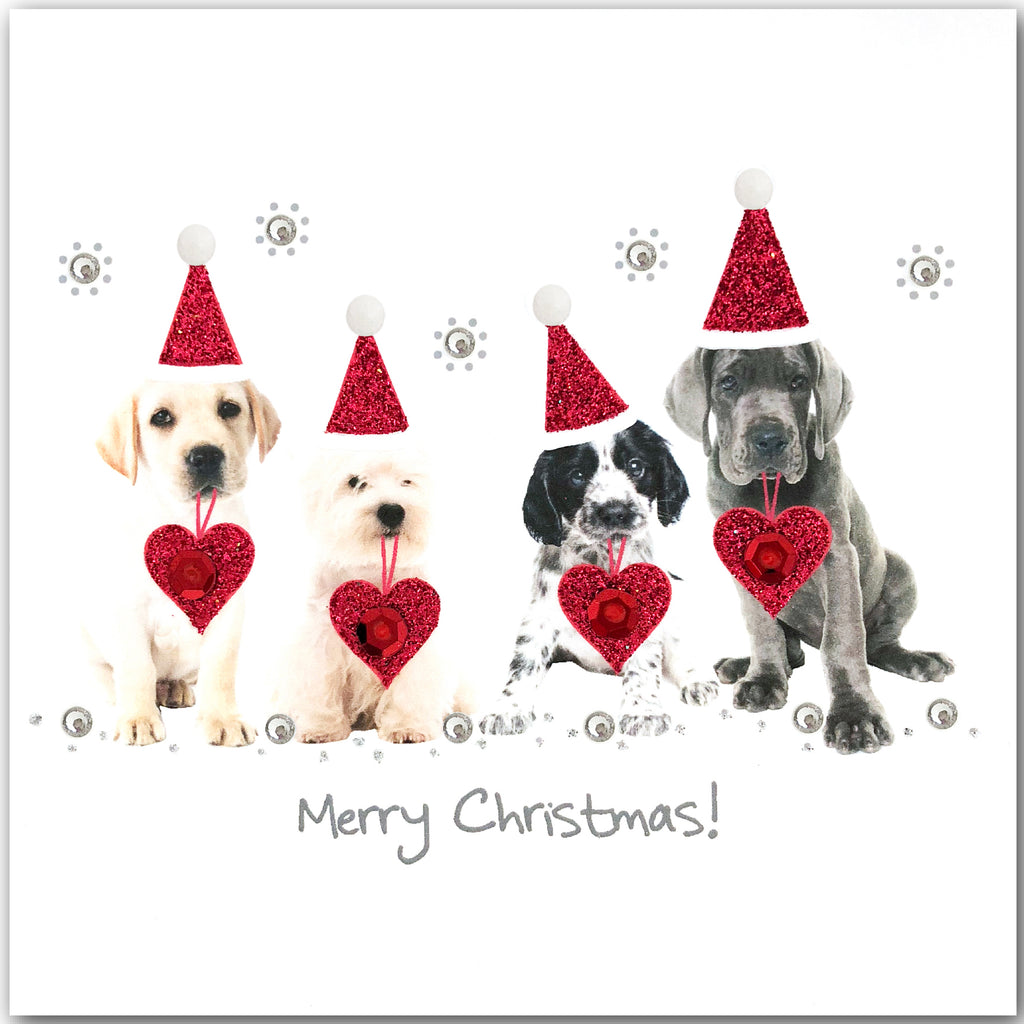 Christmas Puppies - N1745 (Pack of 5)