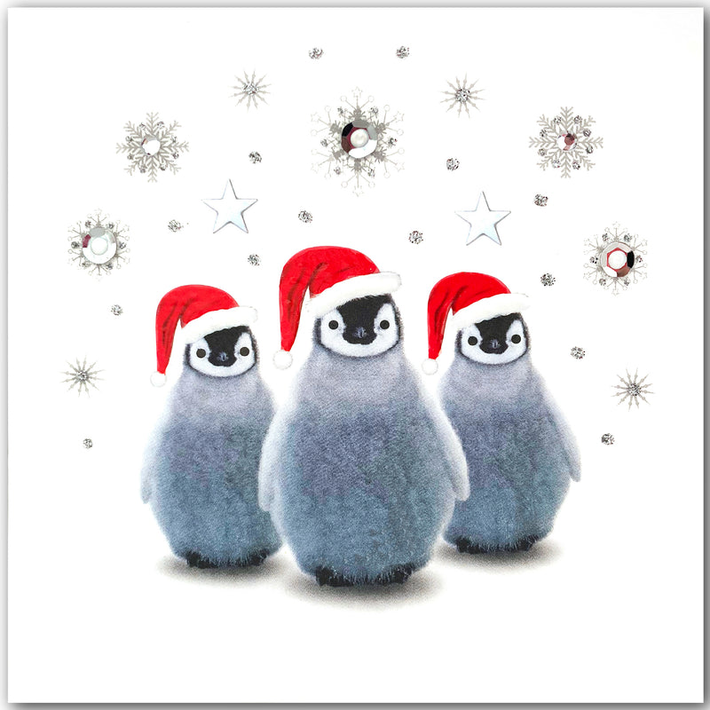 Festive Penguins - N1775 (Pack of 5)