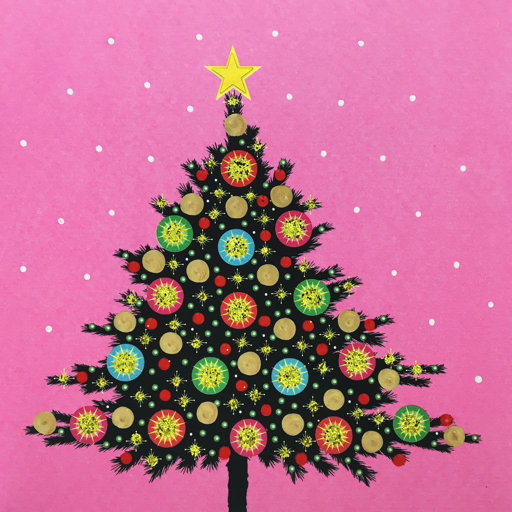 Festive Christmas Tree - N1776 (Pack of 5)