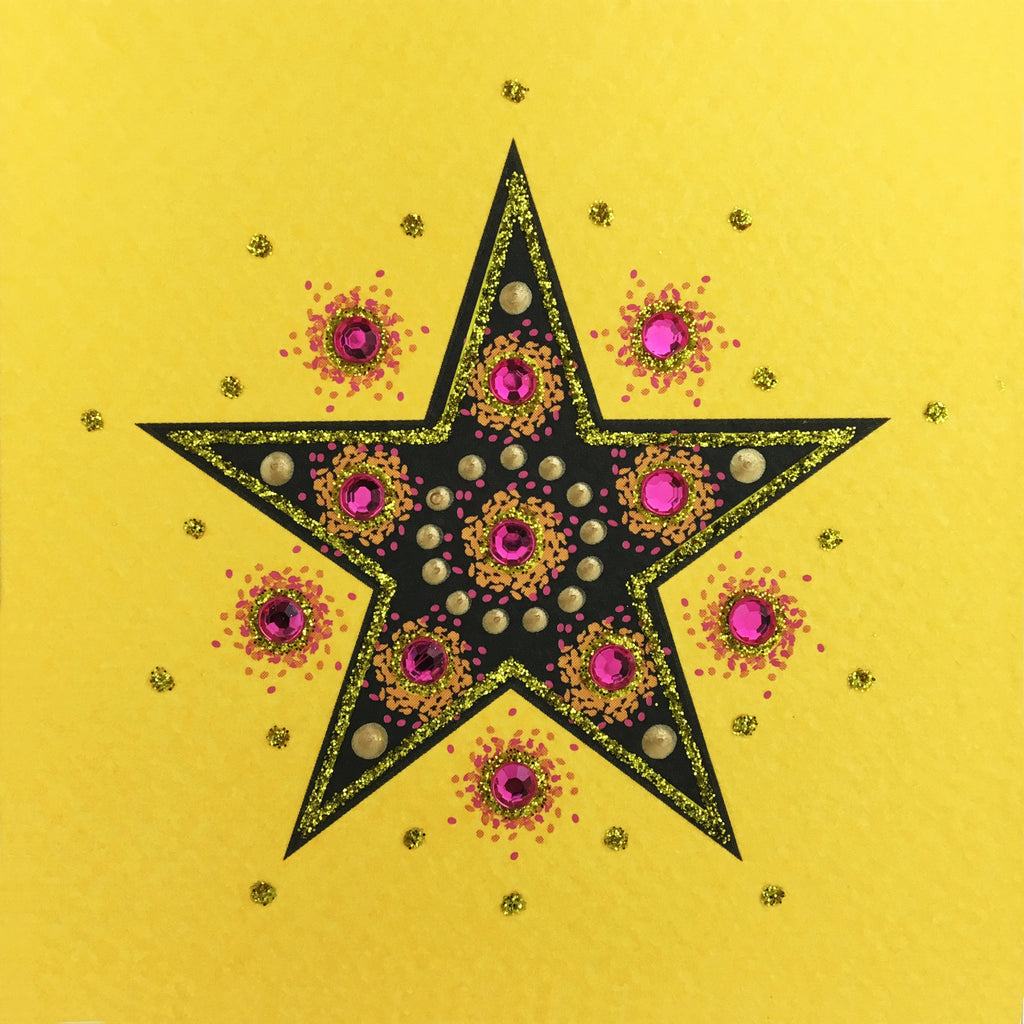 Jewelled Star - S1674 (Pack of 5)