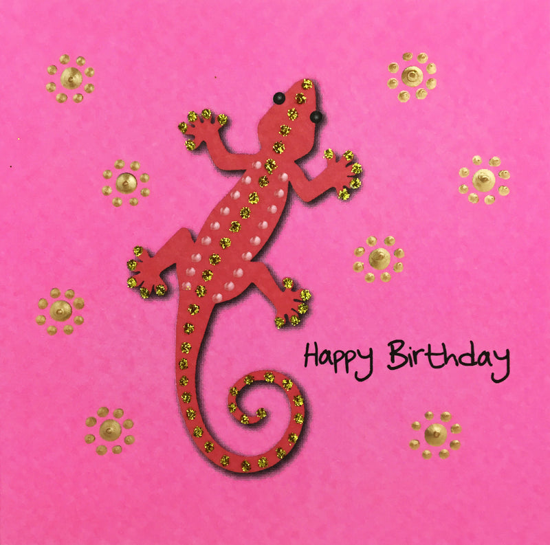 Birthday Gecko - S1680 (Pack of 5)