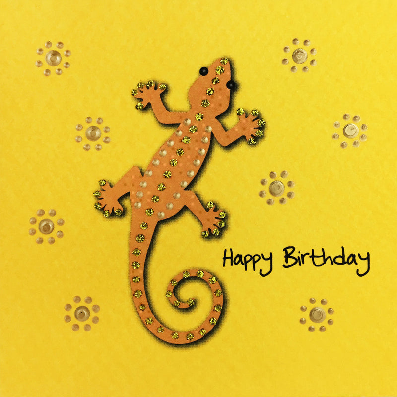 Birthday Gecko - S1680 (Pack of 5)