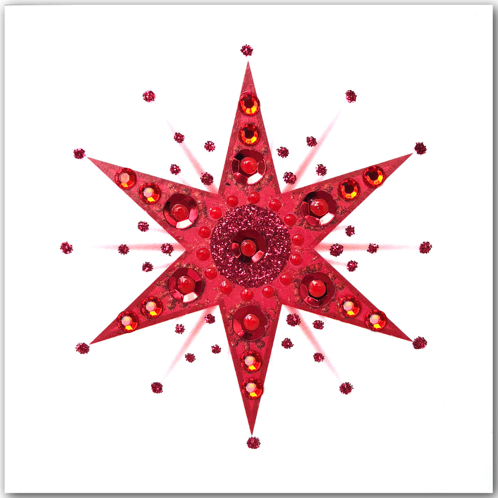 Christmas Star - S1877 (Pack of 5 SMALL Cards)